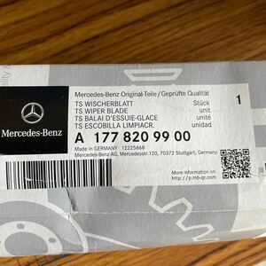 純正品　Mercedes-Benz W177 C118 X118 左右セットワイパーブレード 