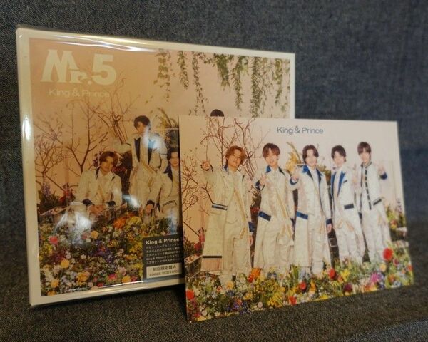 King & Prince Mr.5 (初回限定盤A)(2枚組CD)(DVD付)【特典:フォトカード(A6サイズ)付】