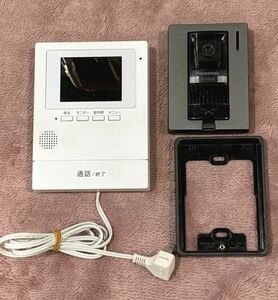 3-232-60【動作品】Panasonic パナソニック モニター親機 VL-ME30X カメラ玄関子機 VL-V522L-S セット インターホン テレビドアホン