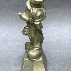 3-42-60 ディズニー ミッキーマウス ブロンズ像 ディズニーランド TDL 初期 銅像 Disney の画像2