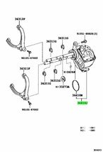 トヨタ ランドクルーザー 200 レクサス LX570 トランスファシフト アクチュエータ Actuator Transfer Shift Genuine JDM OEM TOYOTA_画像2