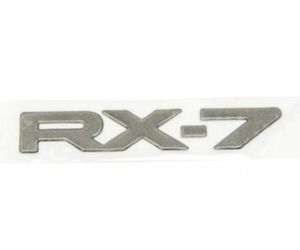 マツダ RX-7 リヤー カーネーム オーナメント REAR CAR NAME ORNAMENT MAZDA純正 Genuine JDM OEM 新品 未使用 メーカー純正品