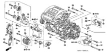 ホンダ アコード ドライブ ベルト テンショナー TENSIONER HONDA JDM OEM メーカー純正品_画像2