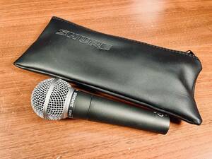 R7711A 【USED】 美品　シェアー SHURE SM58 ボーカルマイクロホン　ダイナミックマイク