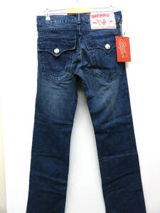 TRUE RELIGION トゥルーレリジョン デニムパンツ ROW　32　×　SEAT33 メンズ　USA製 タグ付き