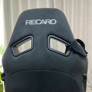 【美品】RECARO レカロ SR-7 GU100 BK/BK セミバケットシートの画像6