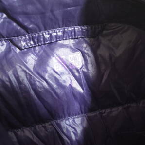 メンズ pj695 UNIQLO ユニクロ ウルトラライトダウン ダウンベスト M 青紫系の画像3