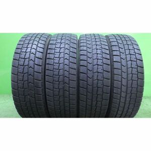 ☆::送料無料::☆ダンロップ WINTER MAXX WM02 165/60R15 4本SET■2019年製9分山スタッドレス■中古 溝にひび割れあり■帯広市手渡し可