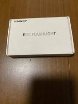 懐中電灯LEDライト LUMINTOP EDC01 キーライト 最大120ルーメン 実用点灯36時間 3段切替 IPX8 防水 1.5M耐衝撃 単4電池 新品 黒 送料無料 5_画像2