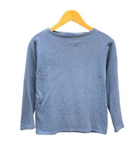 SAINT JAMES (セントジェームス) Tシャツ カットソー 長袖 コットン フランス製 XS ブルー メンズ/025