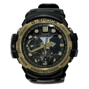 CASIO (カシオ) G-SHOCK Gショック GN-1000GB MASTER OF G-SEA アナログ腕時計 黒×金 ブラック ゴールド メンズ/025