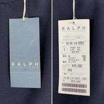 RALPH LAUREN (ラルフローレン) スカート ひざ丈 セミタイト サイドライン M ネイビー ブラウン レディース/025_画像5