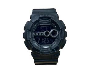 CASIO (カシオ) G-SHOCK Gショック デジタル腕時計 クォーツ ウォッチ GD-100 ブラック メンズ/027