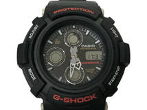 CASIO (カシオ) G-SHOCK AW-571 GAUSSMAN Gショック デジアナ ガウスマン 腕時計 ブラック メンズ/078_画像2