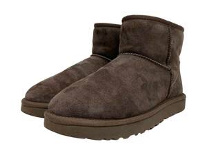 UGG australia (アグオーストラリア) ムートンブーツ CLASSIC MINIⅡ 1016222 26.0cm USA9 EU40 UK7 ブラウン レディース/036