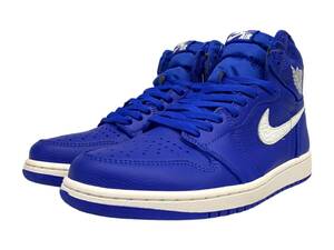 NIKE (ナイキ) AIR JORDAN 1 RETRO HIGH OG HYPER ROYAL ハイカットスニーカー 555088-401 US9 27cm ブルー メンズ/036