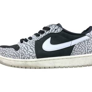 NIKE (ナイキ) AIR Jordan 1 Retro Low OG Black Cement ローカットスニーカー CZ0790-001 30.0cm ブラック メンズ/025の画像2