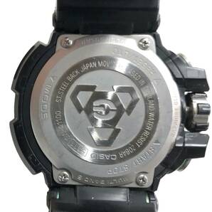 CASIO (カシオ) G-SHOCK Gショック GRAVITYMASTER グラビティマスター アナログ 腕時計 タフソーラー GW-A1100 黒 緑 メンズ/091の画像5