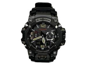 CASIO (カシオ) G-SHOCK Gショック MASTER OF G MUDMASTER マスターオブG マッドマスター デジアナ GWG-B1000-1AJF ブラック メンズ/036