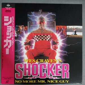 帯付　ショッカー　LD PILF-7121 レーザーディスク　ウェス・クレイヴン　ミッチ・プレッギ　Wes Craven Shocker