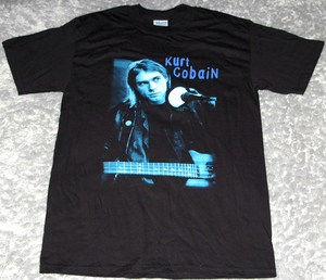 NIRVANA / Kurt Cobain　/ ニルヴァーナ / カートコバーン / オフィシャル バンドTシャツ M&O cotton 100% / M 未使用 正規品 