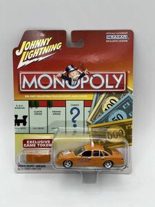 ジョニーライトニング　ミニカー　モノポリー　タクシー
