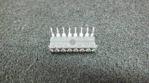 *** TS-790G or UT-10 富士通　PLL IC　MB87006A DIP 16P 新品未使用品　ICソケット付き　***_画像2