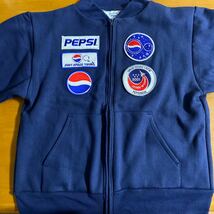 希少 レア PEPSI ペプシコーラ 2001年宇宙の旅 懸賞品 非売品 ペプシマン ヴィンテージ 90s 00s 裏地サーマル スウェット ネイビー OLD_画像1