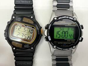 ★タイメックスTIMEX ステルス/アトランティス100デジタル腕時計★