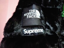 Supreme / The North Face Faux Fur Nuptse Jacket Black M シュプリーム ザ ノース フェイス ブラック_画像2