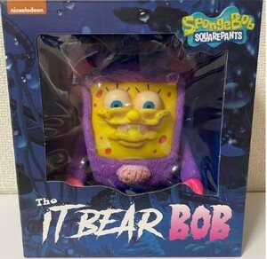 THE IT BEAR BOB BY MILKBOY TOYS パープル 紫 SpongeBob UNBOX INDUSTRIES ソフビ スポンジボブ ミルクボーイ