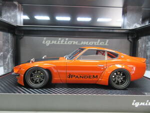 新品 イグニッションモデル 1/18 PANDEM S30 Z オレンジ/RSワタナベ