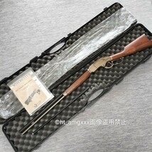 KTW ウィンチェスター M1873 ライフル メッキ ガスコンバージョンキット組み込み WINCHESTER ガンケース付き_画像1