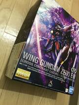 MG 1/100 ウイングガンダムゼロEW CROSS CONTRAST COLORS / CLEAR PURPLE MG 1/100 ガンダムエピオンEW CROSS CONTRAST COLORS PLAMO Fes._画像3