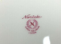 【即決】オールドノリタケ Noritake／花瓶　花生　花器　飾り壺／ 色染付　菊柄　骨董品　インテリア／アンティーク　ヴィンテージ　レトロ_画像7