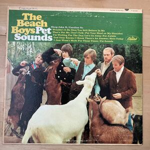 LAプレス USオリジナル MONO PET SOUNDS The Beach Boys LP アナログ レコード T-2458 モノラル ペット・サウンズ　ビートルズ beatles