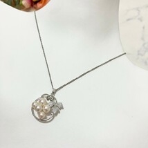 MIKIMOTO　ミキモト　TASAKI 田崎 ネックレス　パールネックレス　真珠　silver_画像3