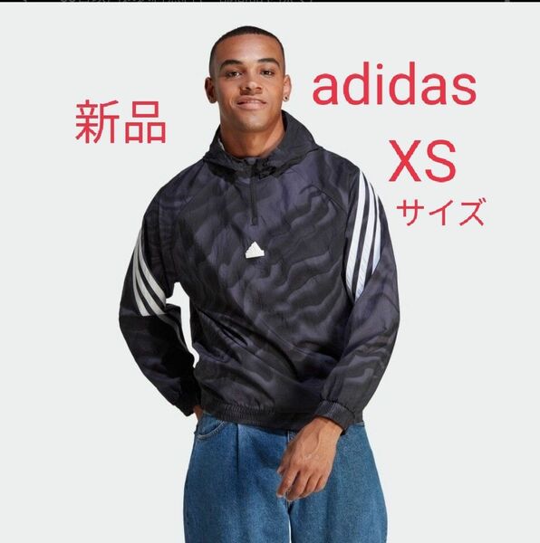 新品　adidas アディダス フューチャー アイコン ジャケット ゴルフ 軽量 ナイロン パーカー　XSサイズ GOLF