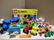 送料無料　即決あり　レゴ LEGO クラシック 10696 黄色のアイデアボックス プラス　車　タイヤ多数　汽車　ワニ　家　バイク　花　パン焼き_画像1