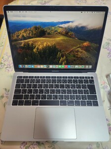 ★MacBook Air (Retina, 13インチ, 2019) 極美品 シルバー Corei5-1.6G/8G/SSD256GB/最新OS Sonoma/Microsoft Office (A1932) 充放電37回