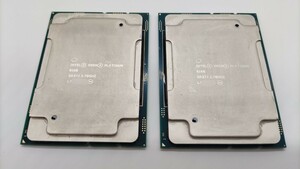 INTEL Xeon PLATINUM 8168 2個セット 中古 動作確認済