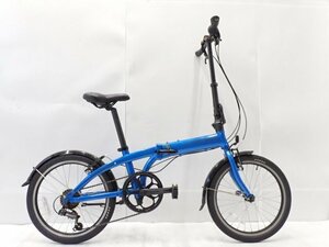 TERN ターン 折り畳み自転車 ミニベロ LINK A7 ブルー 1x7s 20インチ 配送/来店引取可 ∩ 6D737-8