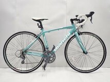 Bianchi ビアンキ Via nirone7 ロードバイク 2016年 50サイズ Claris仕様 2x8s チェレスレ 配送/来店引取可 ∩ 6DB39-1_画像1