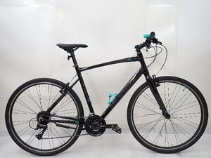 【良品】 Bianchi ビアンキ C・Sport 1 クロスバイク ブラック 55cm 2022年 配送/来店引取可 ∴ 6DB88-1