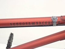 Subrosa サブロサ サブローザ BMX Salvador 2022年モデル レッド 20インチ クロモリ 配送/来店引取可 ∽ 6DAF6-2_画像4