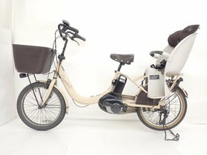 Panasonic electric bike gyuto*k room R*DX BE-ELRD03T 20 type interior 3 step shifting gears 16.0Ah mat Camel Panasonic * 6D74F-1