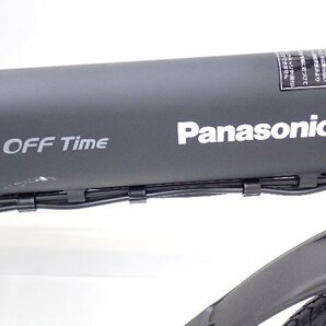 Panasonic パナソニック BE-ELW074B2 オフタイム 電動アシスト折りたたみ自転車 ブラック 説明書/カギ付 配送/来店引取可 ∴ 6DBDA-1の画像4