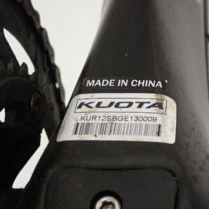 KUOTA クォータ ロードバイク KHARMA EVO 2014年モデル Sサイズ SHIMANO 105搭載 配送/来店引取可 ∽ 6DC32-1の画像5
