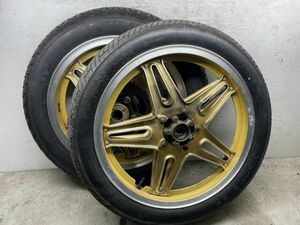  Honda CB750F rom and rear (before and after) wheel Gold reverse side Coms ta-HA-149 [C6×2] RC04 -23016 FB FA FZ FC