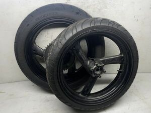 ヤマハ TRX850 前後 ホイール セット HA-152 【C6×2】 4NX -0020